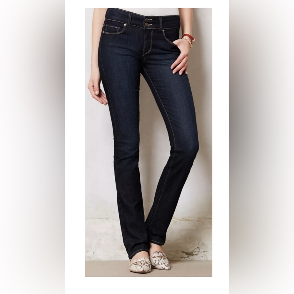 Paige Hidden Hills Straight Jeans
